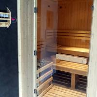 Sauna  avec pierres volcaniques